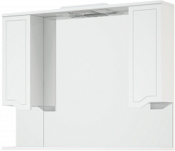Corozo Мебель для ванной Мирра 105 белая – фотография-8